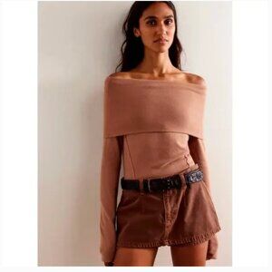 NWOT Free People We The Free Iris Layering Top